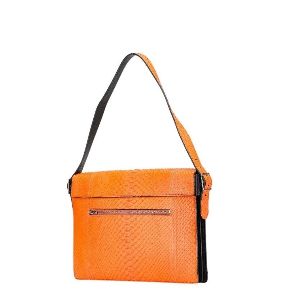 Celine Python One Shoulder Bag Multicolor Exotic - Picture 2 of 13